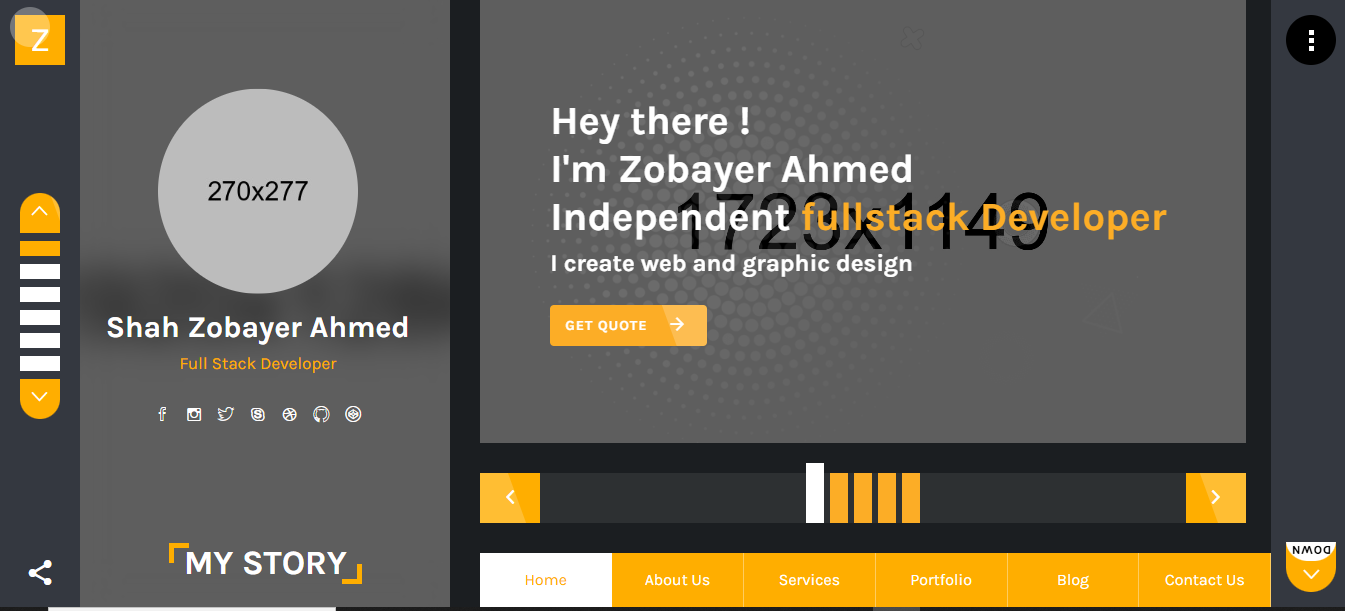 Portfolio Minimaliste